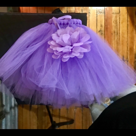 Super cute Purple tutu with headband - Picture 3 of 8